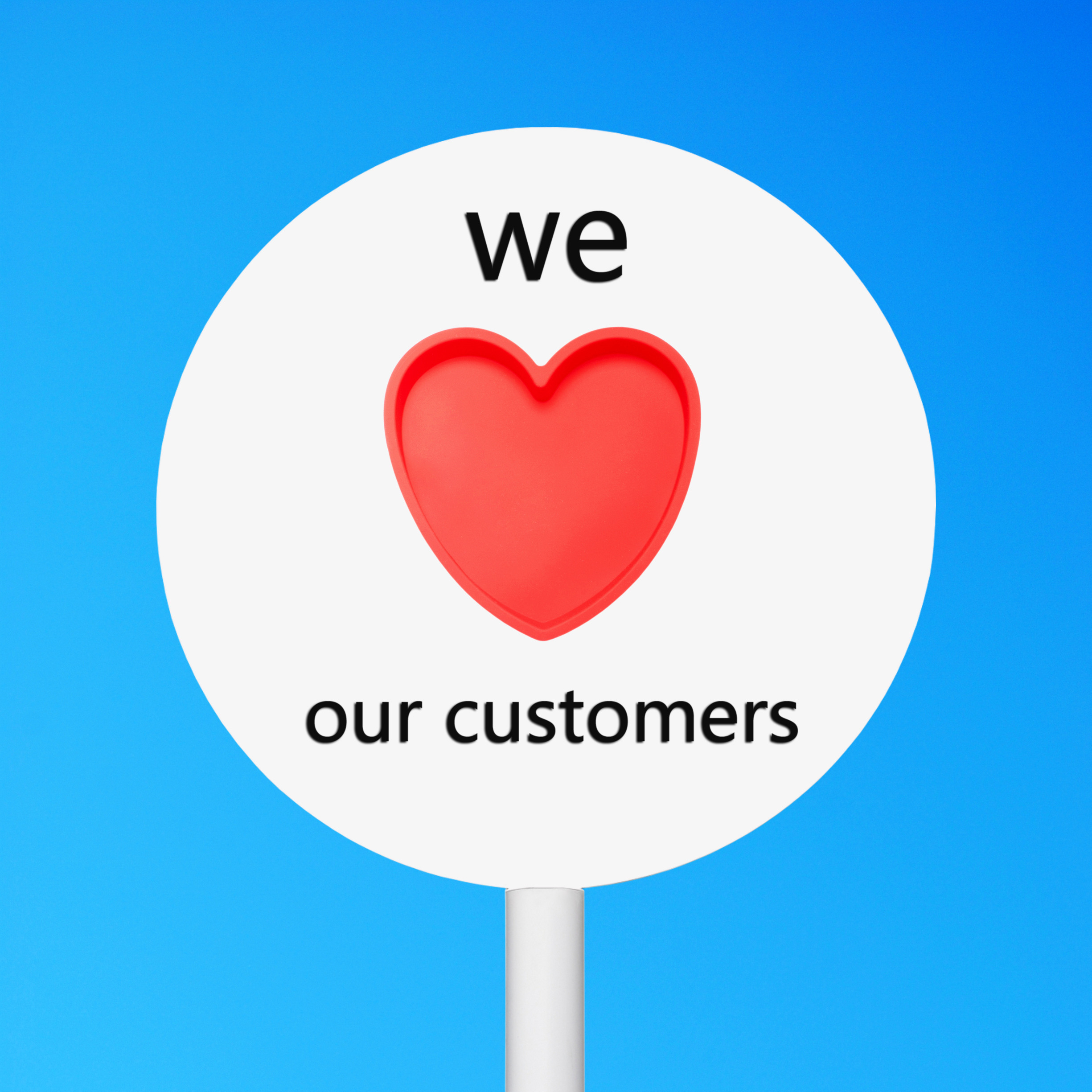 We love our customers f1owlgad